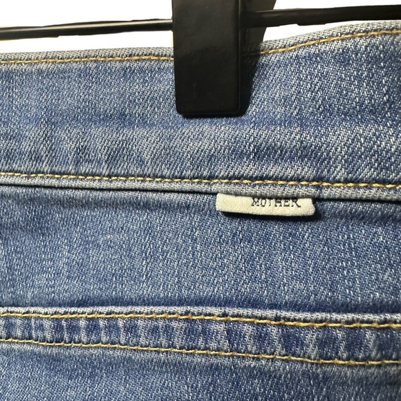 Mother Jeans l mid-rise Dazzler Ankle Fray Jeans - Picture 4 of 9